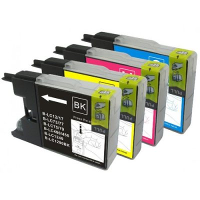 BROTHER LC40 / LC73 / LC77XL INK CARTRIDGES FULL SET