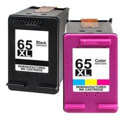 HP 65XL BLACK – TRI COLOR INK CARTRIDGE COMPATIBLE